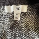 BP Buffalo Check Longline Cardigan, Black/White, XS Photo 2