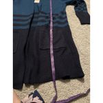 Michael Kors New Womens Basics Knit Wrap Sweater Size M Midnight Blue MSRP $150 Photo 6