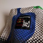 Reebok Rebook Roland Berry Tennis Shirt Pink Yellow Blue XL Extra Large Geometrical Photo 12