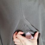 Eileen Fisher  GRAY BROWN SILK BLEND DRESS TROUSER PANTS 8 Photo 4