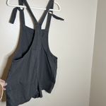 Aerie Women's Overalls Shorts L Relax Fit Dungarees Preppy Boho Preppy Classic Photo 8