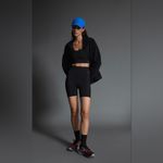 ZARA  Women Athletic Black Summer Biker‎ Beach Short Size L Photo 2