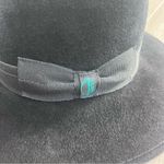Vintage Federici Black Fedora Felt Hat Photo 1