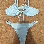 SheIn NWOT Tie Front Bikini Set Photo 0