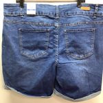 Bleu Denim Size 22W Women's Denim Shorts. New With Tags. Blue Photo 4
