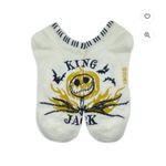 Disney Nightmare Before Christmas Socks Women's No Show 4 Size 4-10 Halloween B2 Photo 3