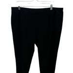 Eileen Fisher Women's XL Black Stretch Knit Casual Pull On Cropped Photo 1