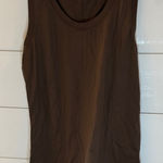AG Adriano Goldschmied  Chocolate Tank Top size S EUC Photo 0