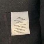 Talbots  Floral Skirt Black Pink Purple Cotton‎ Pleated Lined Back Zip Size 12P Photo 5