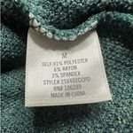 Harper Heritage Harper | Francesca’s: Green Knit Wrap Dress Photo 5