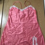 Victoria's Secret Womens Victoria’s Secret Silky Satiny Chemise Pajama Gown Pink Size Medium Photo 0