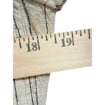 [BLANKNYC] Women XS Pinstripe Linen Asymmetric Drape Front Jacket Blazer Neutral Tan Photo 8