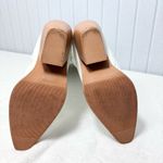 White Western Cowgirl Faux Leather Boots Size 5 Photo 8