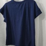 Ellen Tracy  Navy Textured Tee Photo 1
