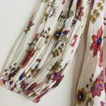 Free People  floral lattice tunic style baby doll dress or top. Size small Photo 3