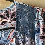 Moda  Floral Blue and Pink dress xs Photo 3