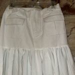 Commense Leisure Pockets Maxi Skirt size small White Photo 4