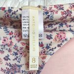Antonio Melani Antonio Melanie floral blush pink bikini bottoms women's size 8 NWT Photo 3