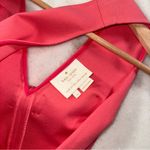 Kate Spade  Coral Bow Back Fit And Flare Mini Dress Womens Size 4 EUC Photo 3