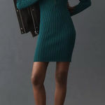 Anthropologie  Pilcro Quarter-Zip Sweater Dress Photo 0