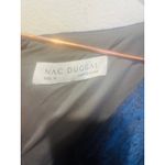 Mac Duggal 67712 Dark Blue Beaded Floral Lace Cape Short Sleeve Dress Size 16 Photo 7