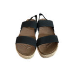 Madden Girl Women’s  Cassie Size 5 Strappy Platform Sandals Black NWT Photo 1