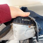 American Eagle  Mid Rise Stretch Barrel Ankle Jeans Blue 6 Petite Photo 5