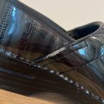 Dansko Pewter Stripe Patent Leather Professional Nursing Clogs Size 39 / 8.5-9 Photo 8