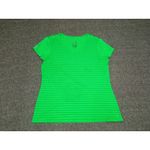 Danskin Now Women’s Top Semi Fitted Dri More Green Striped Size Small Photo 1