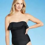 Kona Sol Crochet Ruffle Bandeau One Piece Photo 1