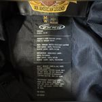 Harley Davidson FXRG Women’s Black Motorcycle Leather Riding Jacket Size Medium Photo 7