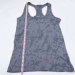 Zyia  Active Gray Splash Seamless Racerback Workout Tank Top Women's Size Medium Photo 8