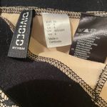 H&M Black and Cream Lace Pencil Skirt Photo 1