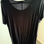 Ava James Elegant Black Paris Graphic Tee Photo 3