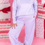 Dear Scarlett Purple Scuba Cozy Loungewear Set from Flaunt Boutique Size XL Photo 0