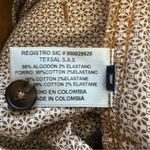 Azulu Colombia Women’s Pleated Brown Cotton Shorts Size 30/10 Tan Photo 3