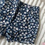 Madewell  Floral Blue Shorts Photo 2