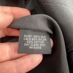 Teri Jon Ricki freeman lace bow dress black sz 6 Photo 5