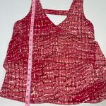 White House | Black Market  Pink & White Layered Top-Size Small Photo 8