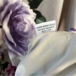 Haute Monde Lavender Floral Midi Dress Size Small Photo 9