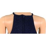 Jovani NWT NAVY BLUE Fitted Sleeveless Glitter Backless Short Mini Dress SZ. 4 Photo 8