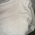 Bryn Walker  Cream Hooded Sweatshirt XL Made in USA 3/4 Dolman Sleeves Photo 7