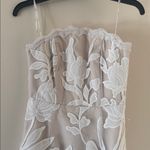 Elliatt  Florian Lace Mini Dress | Strapless, Size Small, $368 Photo 4