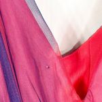 Boutique 4X Dress Full Maxi‎ Chiffon Lined Pink Purple Strappy Sleeveless 956 Photo 9