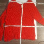 Free People Pink V- Neck Sweater S Cozy Casual Dopamine Boho Barbie Classic Photo 4