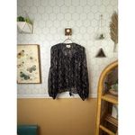 Denim & Supply Ralph Lauren Ralph Lauren Denim & Supply Loose Fit Black Floral Peasant Blouse - Size - Small Photo 1
