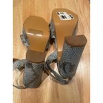 NY&C New York & Company Womens Adalia Platform, Square Heels, Rubber Outsole Blue Size 6 Photo 4