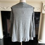 The Comfy Waterfall Gray Duster Waffle Cardigan Sweater Skylar & Jade Womens M New Photo 11