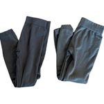 None High Waisted Grey Fleece Lined Leggings size S/M Photo 0