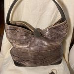 Dooney & Bourke Belvedere Croc Logo Lock Hobo SHOULDERBAG tote HOBO Photo 3